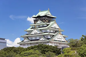 Osaka castle, Osaka Prefecture, Honshu, Japan Osaka castle, Osaka Prefecture, Honshu, Japan