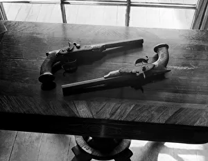 A Pair Of Dueling Pistols A Pair Of Dueling Pistols