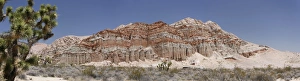 Panorama of outcrops in Red Rock Canyon State Park, California, USA Panorama of outcrops in Red Rock Canyon State Park, California, USA
