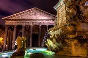 Classical Roman Architecture Prints: Pantheon