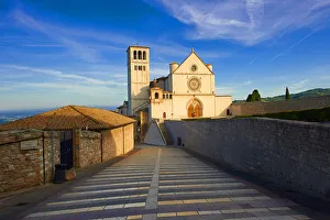 The Papal Basilica of St Francis of Assisi, Basilica Papale di San Francesco, Assisi The Papal Basilica of St Francis of Assisi, Basilica Papale di San Francesco, Assisi
