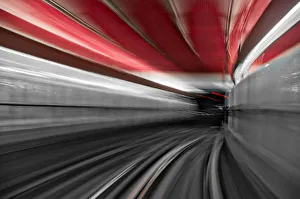This photograph represents line 1 of the Paris metro, in France This photograph represents line 1 of the Paris metro, in France