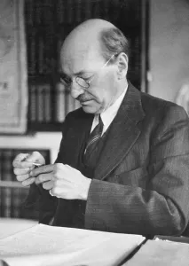 Clement Attlee Prints: Attlee Prepares A Pipe