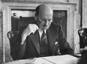 Clement Attlee Prints: Attlee At Work