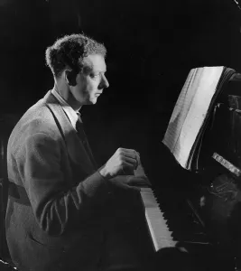 Classical Music Pianist Prints: Benjamin Britten