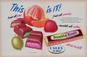 Retro Food Photography Prints: Caley Double Fruit