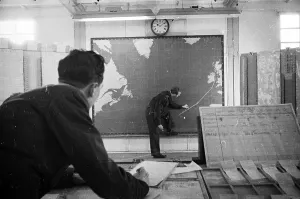 Atlantic Ocean Maps Prints: Charting Flight