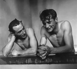 Middlesbrough Football Club Prints: Chat In The Bath