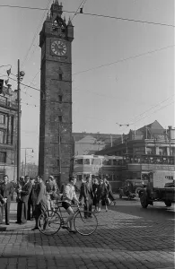 Scotland Black And White Photography Prints: Clock Tower
