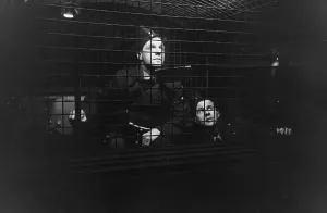 Air Raid Precautions UK Prints: Control Cage