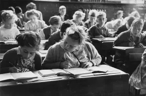 Black And White Classroom Photos Prints: Copycat