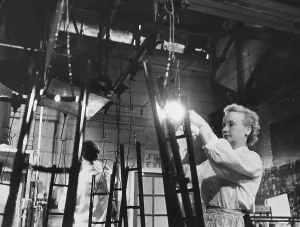 Black And White Photo UK Prints: Factory Worker