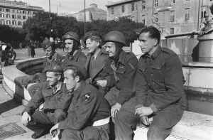 British Military Uniform Prints: Gracie Fields With Troops