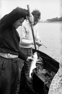 Scottish Coastal Scenes Prints: Hooking A Fish