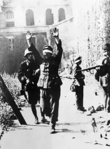 Black And White WW2 Photos Prints: I Surrender