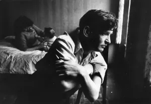 Out of Work: Willie Cullen's Desperate Gaze - Fine Art Print