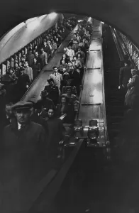 London Underground History Prints: London Escalator