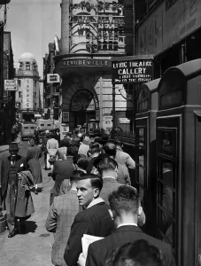 Windmill Theatre London Prints: Windmill Queue