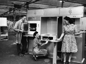 Women In Manufacturing Prints: Kitchen Assembly