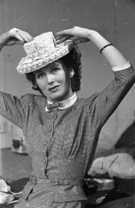 Black And White Fashion Photos Prints: Hat Make Over