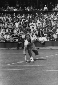 British Sports History Prints: Lew Hoad