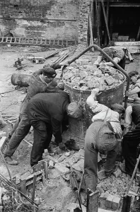 Air Raid Damage Prints: Loading Rubble