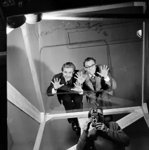 Eric Morecambe Photo Prints: Mirror Image
