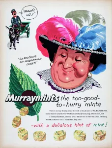 Retro Advertising Art Prints: Murraymints