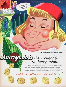 Retro Advertising Art Prints: Murraymints