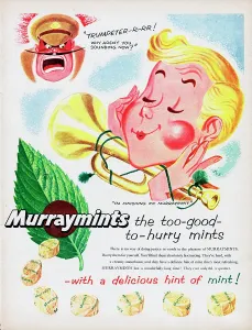 Vintage Advertisement Prints: Murraymints