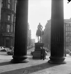 Scotland Architecture Prints: Between The Pillars