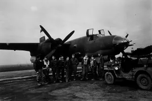 Vintage Bomber Plane Prints: Plane Pose