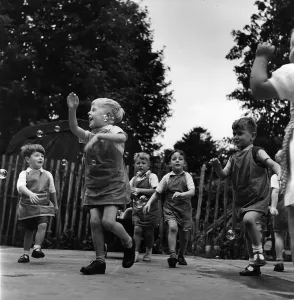 Square Format Photography Prints: Playtime