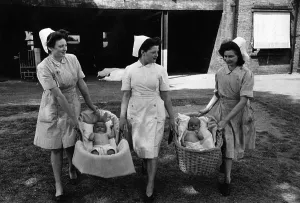 Pre-Nursing Trainees, Kentish Town, London, 1947 Print