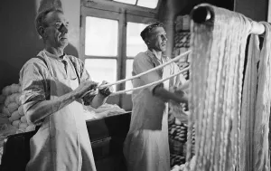 Northern Ireland Industry Prints: Preparing The Flax