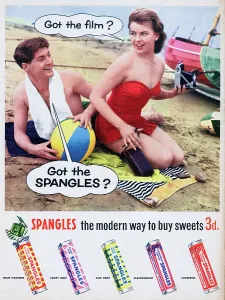 Retro Food Photography Prints: Spangles Sweets
