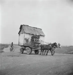 Horse Drawn Cart Prints: Wait Up