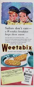 1954 Weetabix Print Advertisement