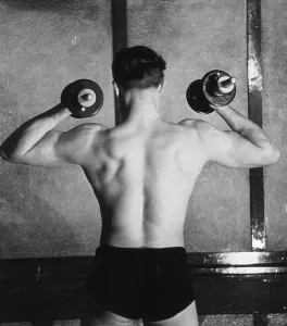 Weightlifting Equipment Prints: Back Weights