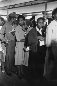 West Indian Immigration Prints: West Indian Queue