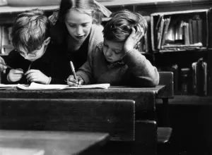 European Education System Prints: Writing Class