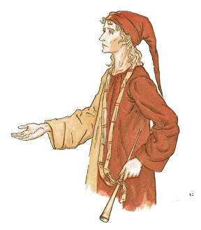 The Pied Piper of Hamelin asking to be paid The Pied Piper of Hamelin asking to be paid