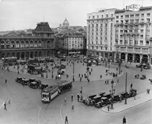 Belgian Cityscape Photography Prints: Place Rogier