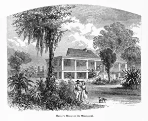 Planteras House on the Mississippi River at New Orleans, Louisiana, United States Planteras House on the Mississippi River at New Orleans, Louisiana, United States