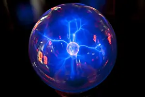 Images Dated 28th May 2012: Plasma Ball Print