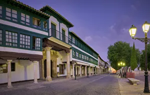 Plaza Mayor of Almagro, Almagro city, Autonomous Community of Castilla La Mancha, Spain Plaza Mayor of Almagro, Almagro city, Autonomous Community of Castilla La Mancha, Spain