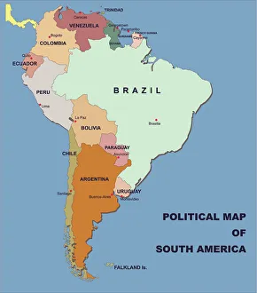 political map of south america in vector format political map of south america in vector format