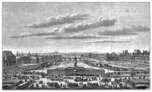 Pont Neuf and the Quais at the Louvre at the time of Louis XIV Pont Neuf and the Quais at the Louvre at the time of Louis XIV