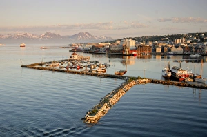 Port of Tromsoe, Troms, Norway, Scandinavia, Europa Port of Tromsoe, Troms, Norway, Scandinavia, Europa