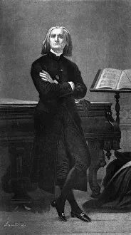 Famous influential people/famous music composers franz liszt 1811 1886/portrait franz liszt layraud 1870 Famous influential people/famous music composers franz liszt 1811 1886/portrait franz liszt layraud 1870